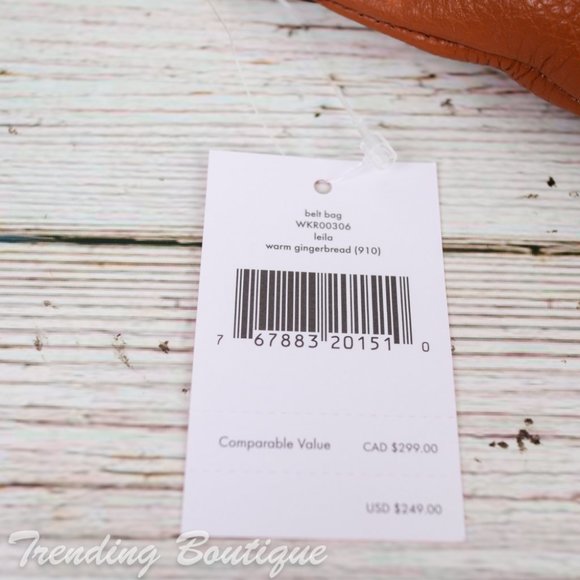 NWT Kate Spade Leila Leather Belt Bag Fanny Pack - Picture 5 of 10